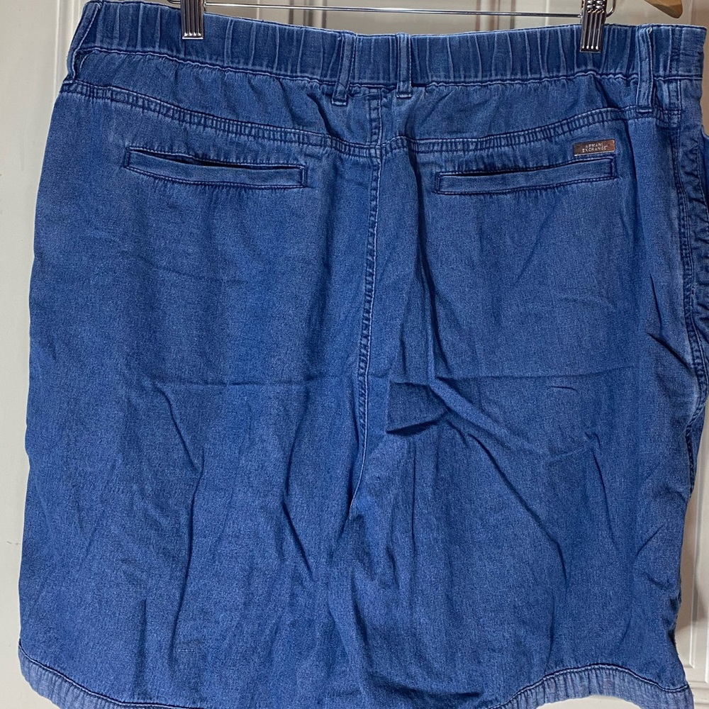 A/X Armani Exchange denim shorts Size 40 - Picture 8 of 11